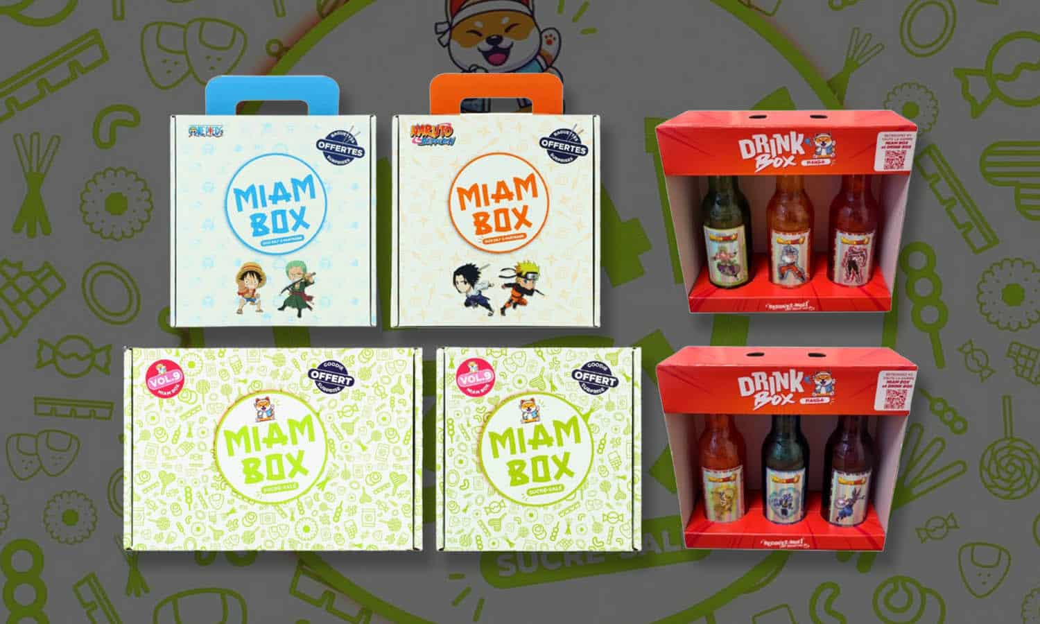 SLIDER autres miam box micromania