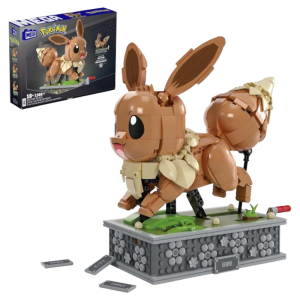 figurine pokemon evoli coffret construction visuel produit