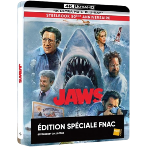 les dents de la mer 4k steelbook 50eme anniversaire edition spéciale Fnac produit