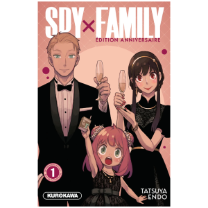 spy x family tome 1 edition 20 ans visuel produit