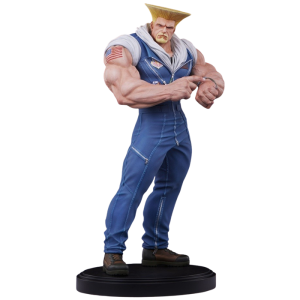 street fighter 6 guile deluxe statue 14 visuel produit