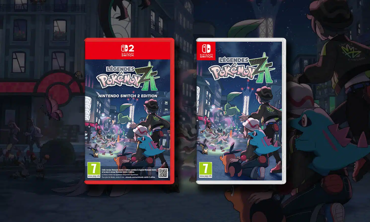 SLIDER légendes pokémon z-a switch multi