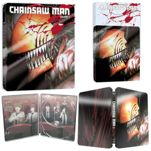 chainsaw man saison 1 blu ray steelbook visuel produit
