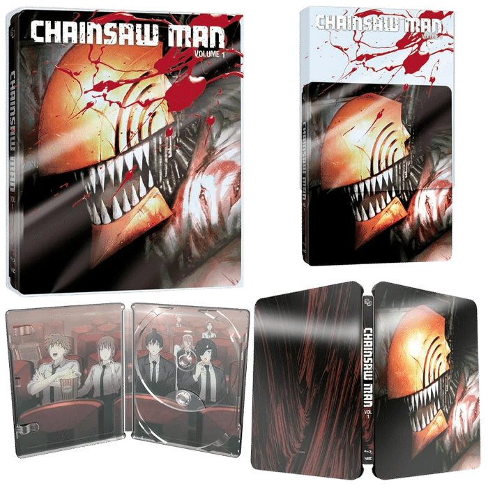 Chainsaw Man Saison 1 Blu Ray Steelbook alertes et offres
