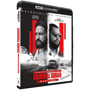 criminal squad 2 pantera blu ray 4k visuel produit