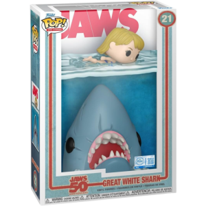 funko pop comic cover les dents de la mer grand requin blanc visuel produit