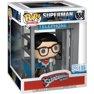 funko pop deluxe superman le film cabine telephonique visuel produit