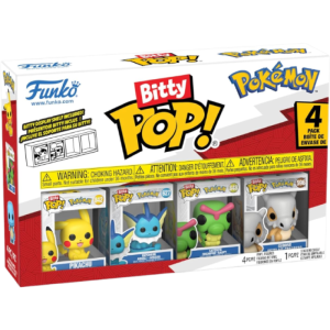 funko pop pokemon bitty pikachu 4pk visuel produit