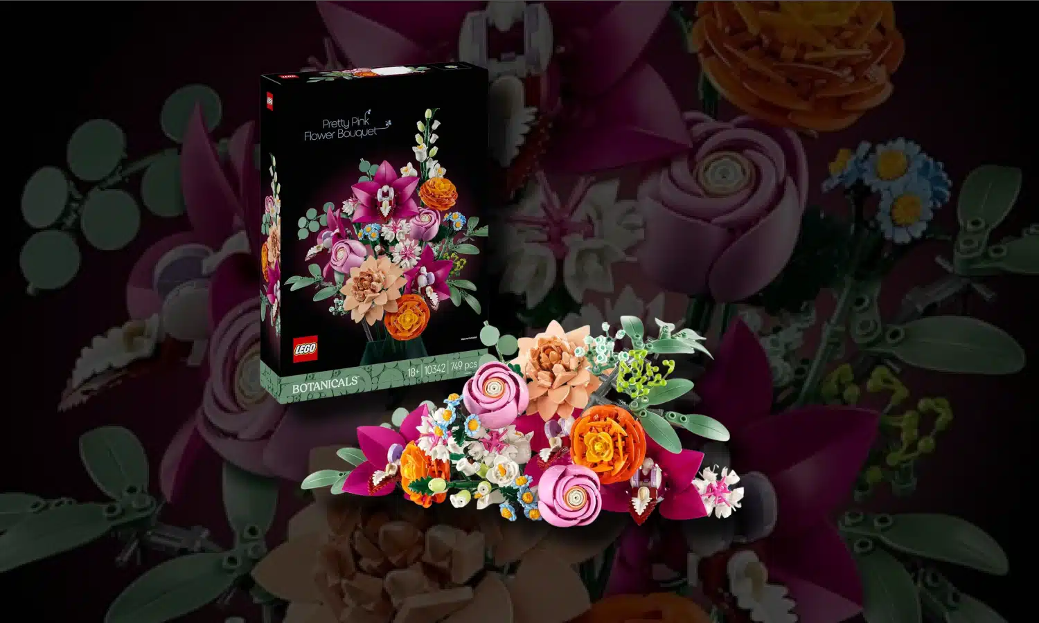 LEGO 10342 Botanicals Le Joli Bouquet de Fleurs