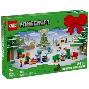 lego minecraft le calendrier de l'avent 2025 visuel produit