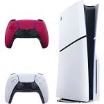 pack ps5 slim standard avec 2eme manette rouge visuel produit