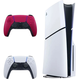 pack ps5 slim standard avec 2eme manette rouge visuel produit