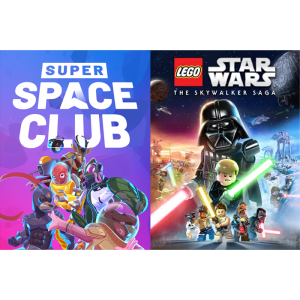super space club lego star wars la saga skywalker epic games produit