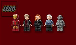 visuel slider lego marvel quinjet avengers ère d'ultron figurines