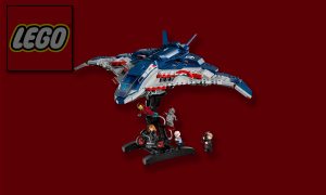 visuel slider lego marvel quinjet avengers ère d'ultron quinjet
