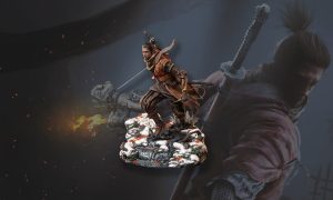 visuel slider statuette f4f sekiro definitive edition coté