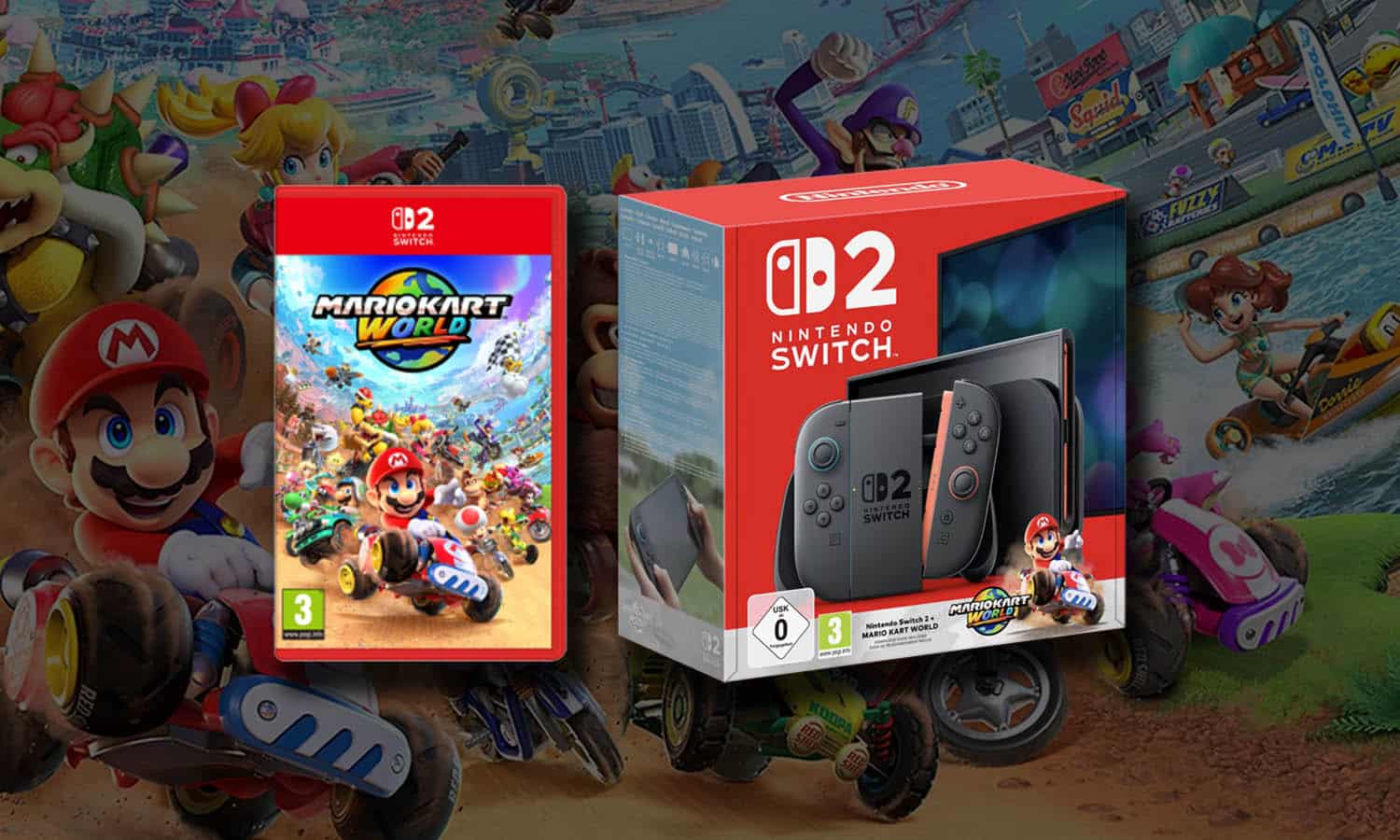 SLIDER meilleur prix pour Mario Kart World