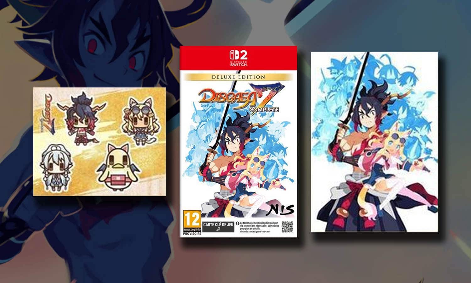disgaea 7 complete deluxe edition switch 2 visuel slider