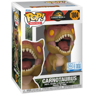 funko pop jurassic world renaissance carnotaurus visuel produit
