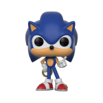 funko pop sonic the hedgehog sonic with ring visuel produit