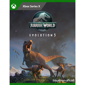 jurassic world evolution 3 xbox series x visuel produit