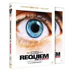 requiem for a dream blu ray 4k edition blanche visuel produit