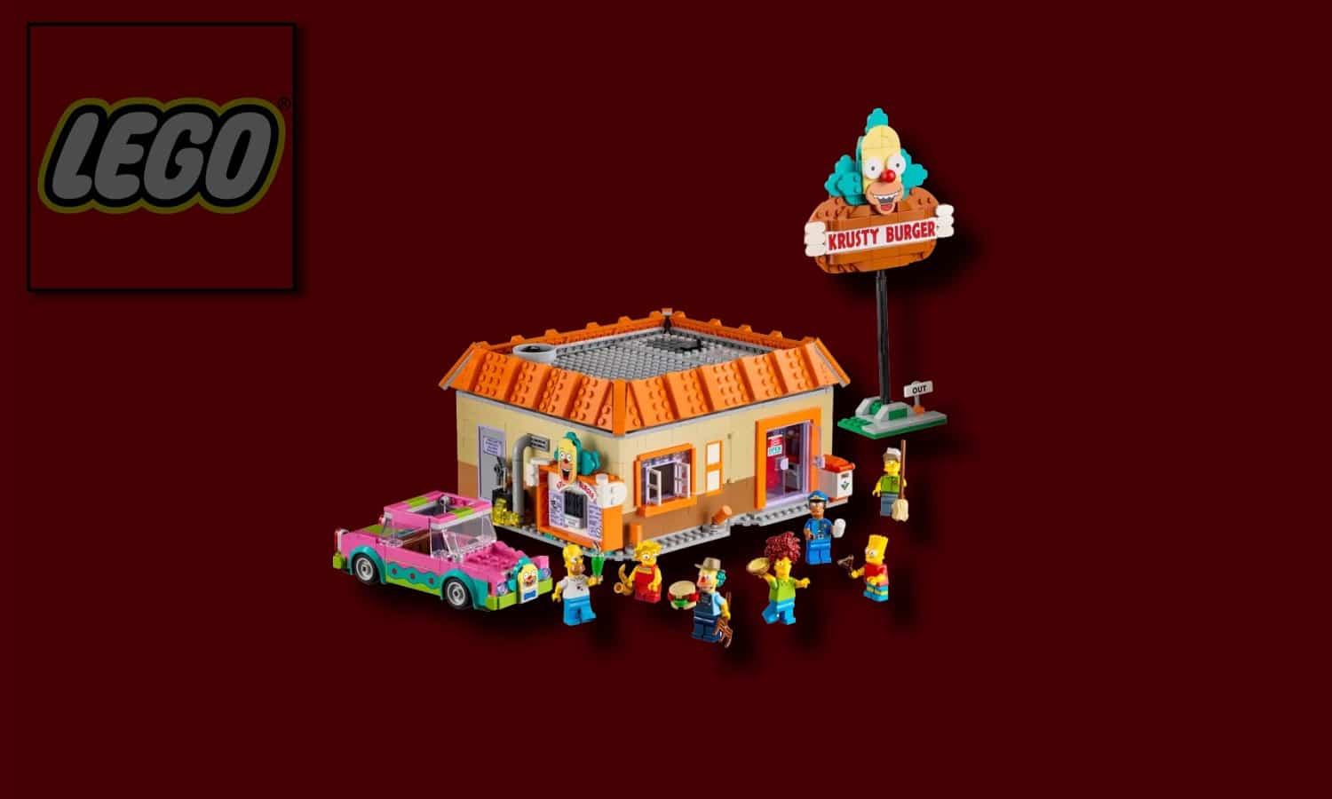 Set LEGO Krusty Burger 10352