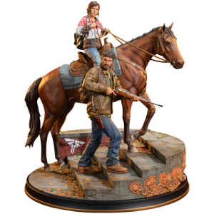 statuette joel et ellie the last of us visuel produit
