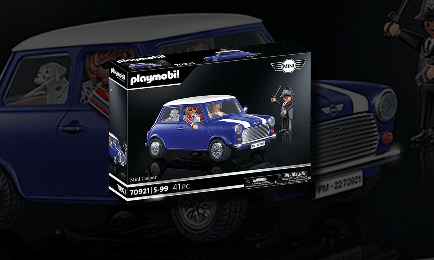 PLAYMOBIL Famous cars - Mini Cooper Constructiespeelgoed 70921 PLAYMOBIL Famous cars - Mini Cooper Constructiespeelgoed 70921