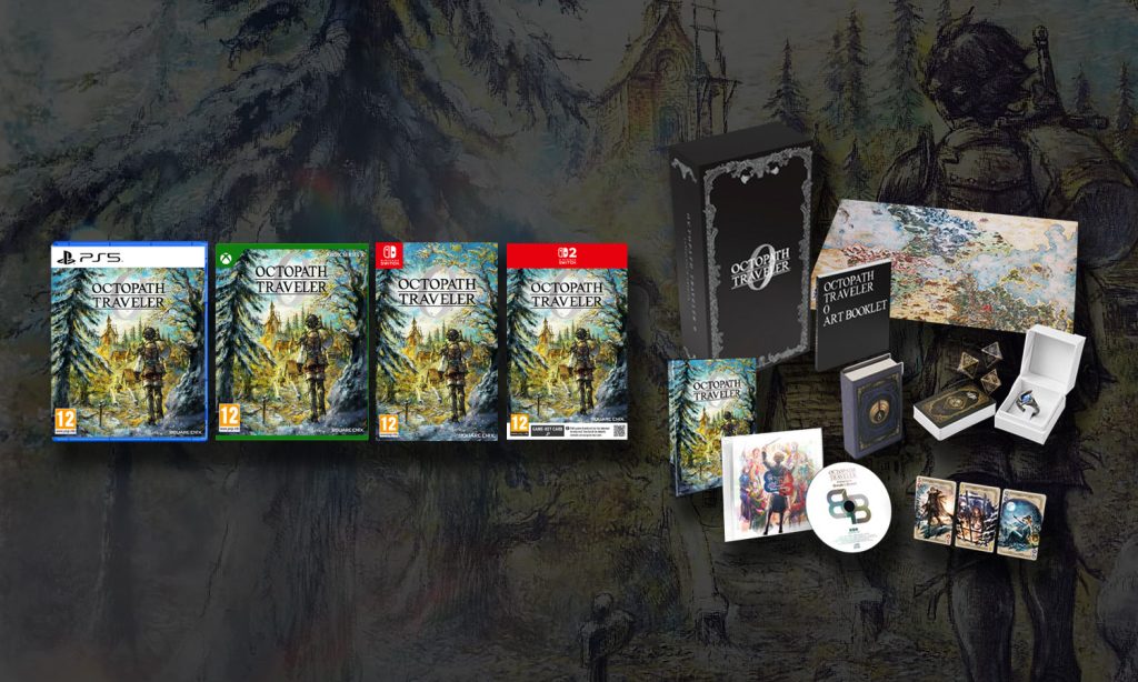 SLIDER octopath traveler multi avec collector