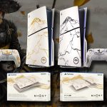SLIDER ps5 manettes consoles façades ghost of yotei