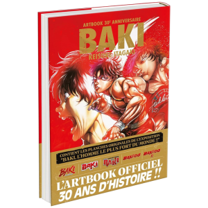 artbook baki 30e anniversaire visuel produit