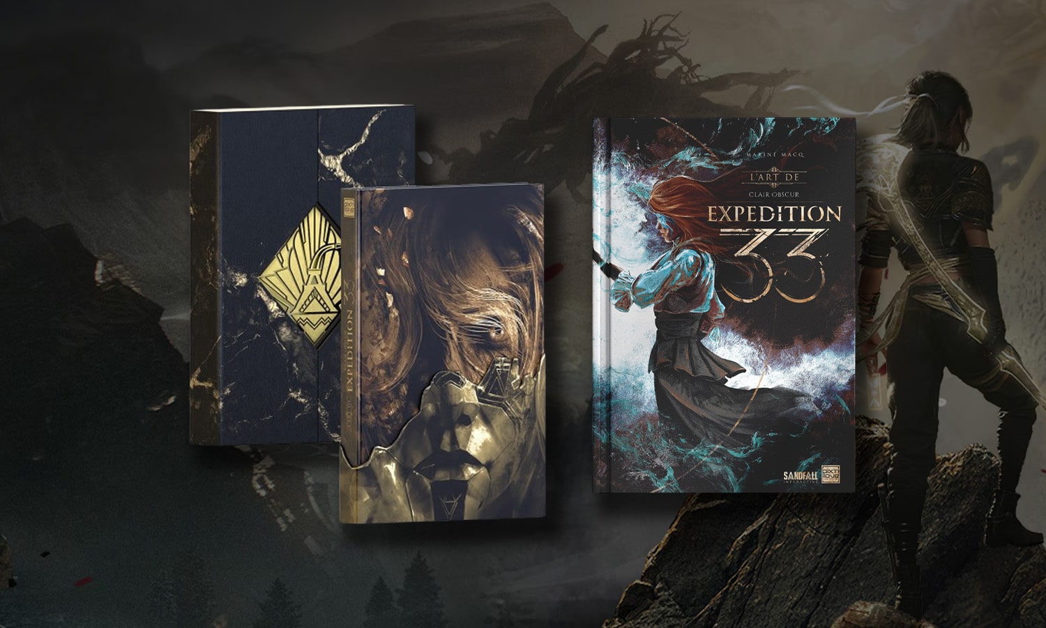 artbook clair obscur expedition 33 collector et standard slider multi