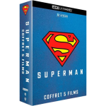 coffret 5 films superman blu ray 4k visuel produit