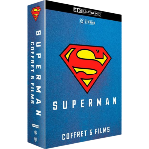 coffret 5 films superman blu ray 4k visuel produit