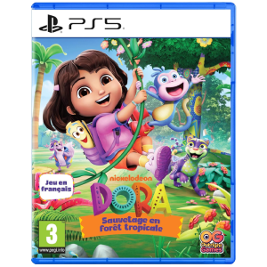 dora sauvetage en foret tropicale sur ps5 visuel produit