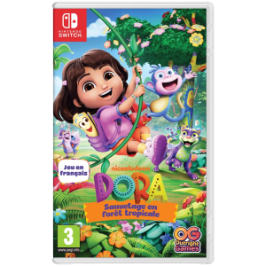 dora sauvetage en foret tropicale sur switch visuel produit