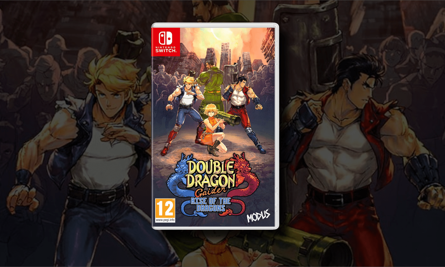 Double Dragon Gaiden Rise of the Dragons sur Switch