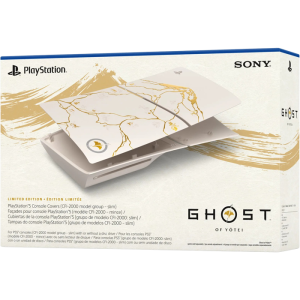 facade ps5 slim ghost of yotei visuel produit