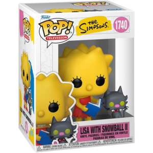 funko pop les simpsons lisa et petit papa noel 2 visuel produit