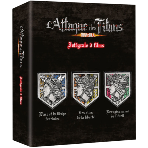 l'attaque des titans 1 a 3 films blu ray produit def