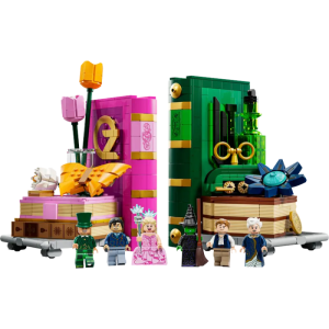 lego glinda elphaba bookends 75691 visuel produit