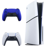 pack ps5 slim 2e manette cobalt blue visuel produit