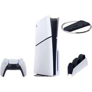 pack ps5 slim socle vertical station de rechargement manettes visuel produit