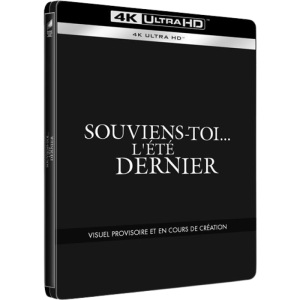 souviens toi lete dernier 2025 4k steelbook visuel produit