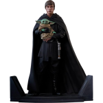 star wars the mandalorian premier collection statue visuel produit