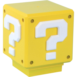 super mario mini question block lampe visuel produit