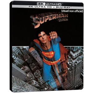 superman 1978 blu ray 4k steelbook visuel produit