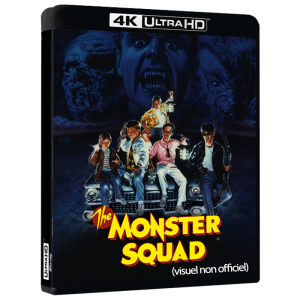 the monster squad en blu ray 4k visuel produit