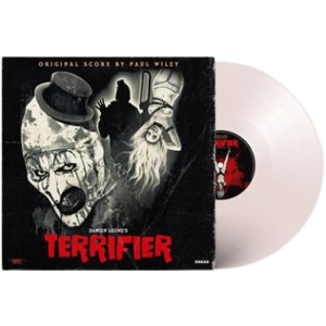 vinyle blanc terrifier edition limitee visuel produit